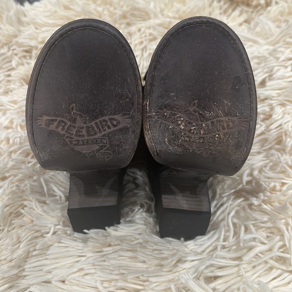 FreeBird Baker Leather boot. Size 7. Worn once. Perfect condition. - Picture 4 of 4